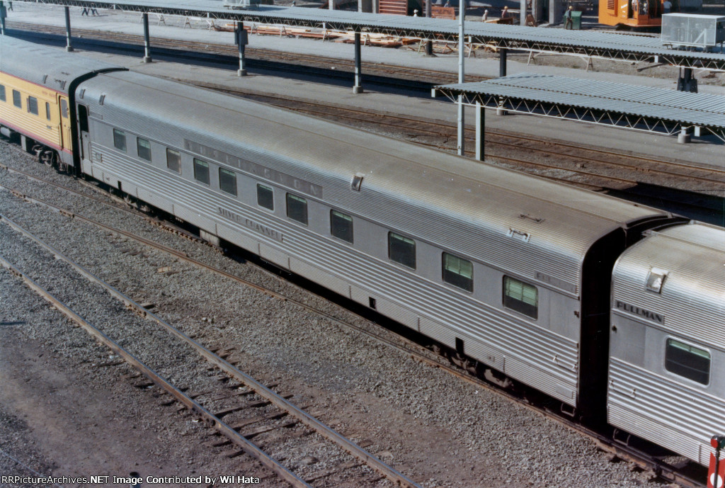 CB&Q 10-6 Sleeper 489 "Silver Channel"